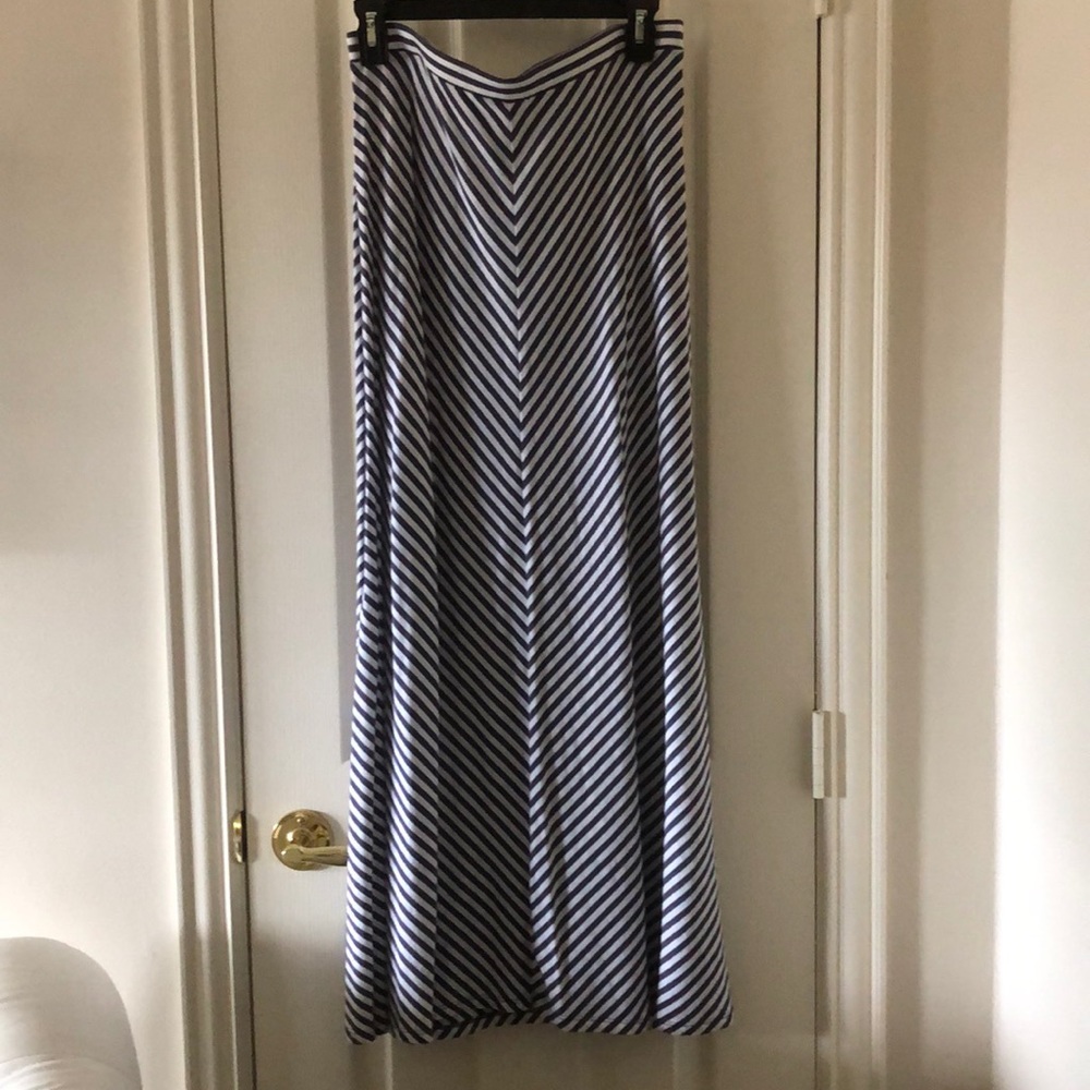 Striped Maxi Skirt